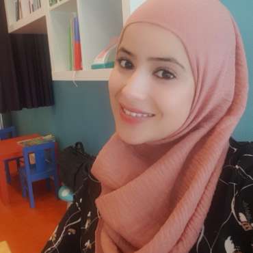Foto van Khadija Moumni.